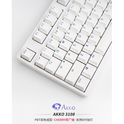 Akko3108DS ducky樱桃机械键盘Cherr